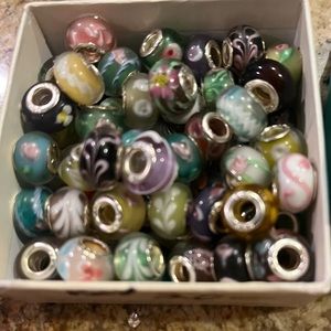 73 Pandora Look alike jewelry beads
